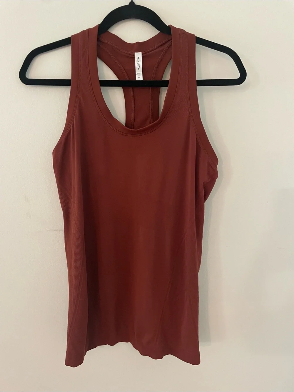 Athleta Racerback Tank Top - Rust Brown